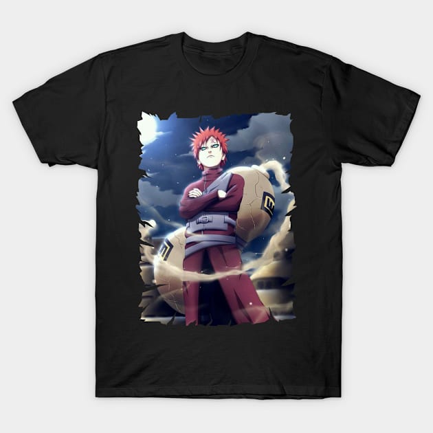 GAARA MERCH VTG T-Shirt by funnymushroomz